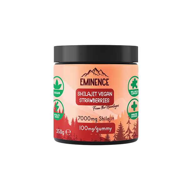 Eminence 7000mg Shilajit Vegan Gummies 350g - Flavour: Cherries