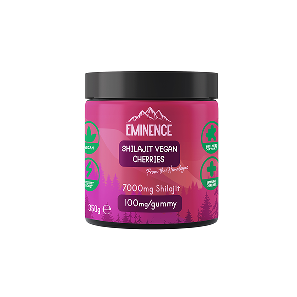Eminence 7000mg Shilajit Vegan Gummies 350g - Flavour: Cherries